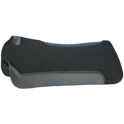 Anatomisch gevormd westernpad vilt-neoprene 35-03