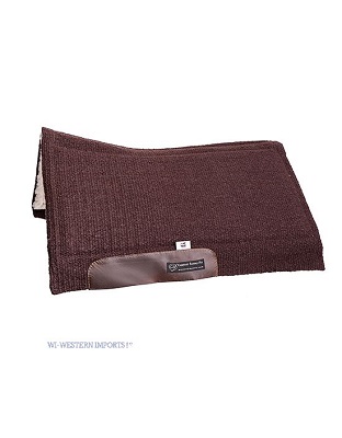 Comfort saddle fitting westernpad Nevada met effen kleuren 