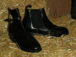 Jodhpurlaarsjes Cavallo volledig leder met doorgenaaide zool